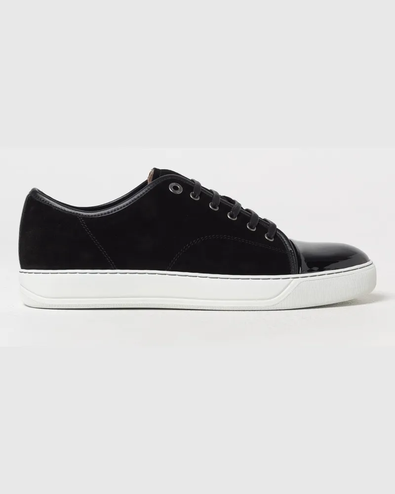 Lanvin DBB1 Wildleder Sneakers Schwarz