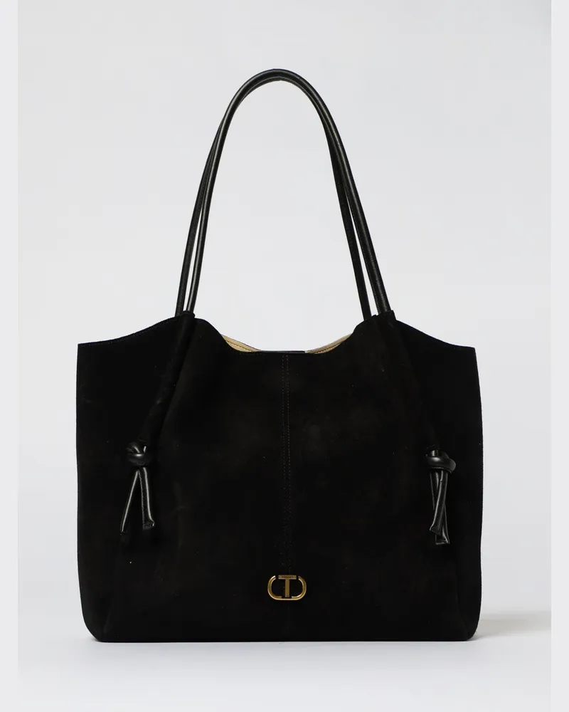 Twin-Set Schultertasche damen Schwarz