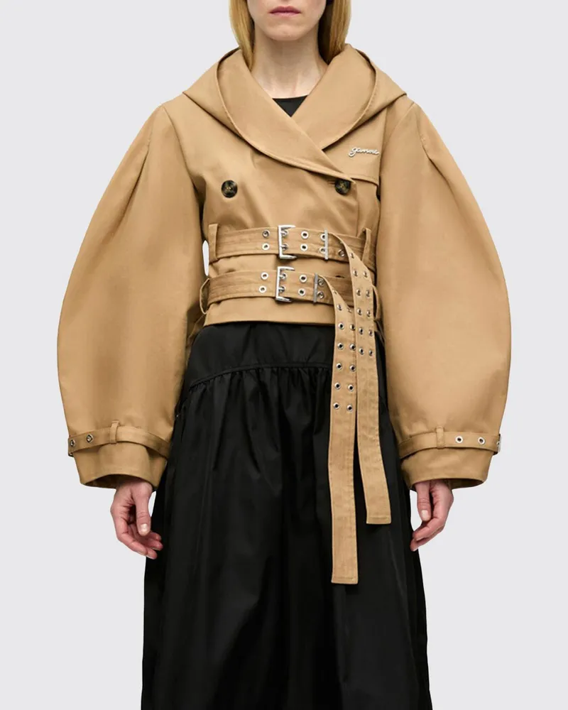 Ganni Jacke damen Nude