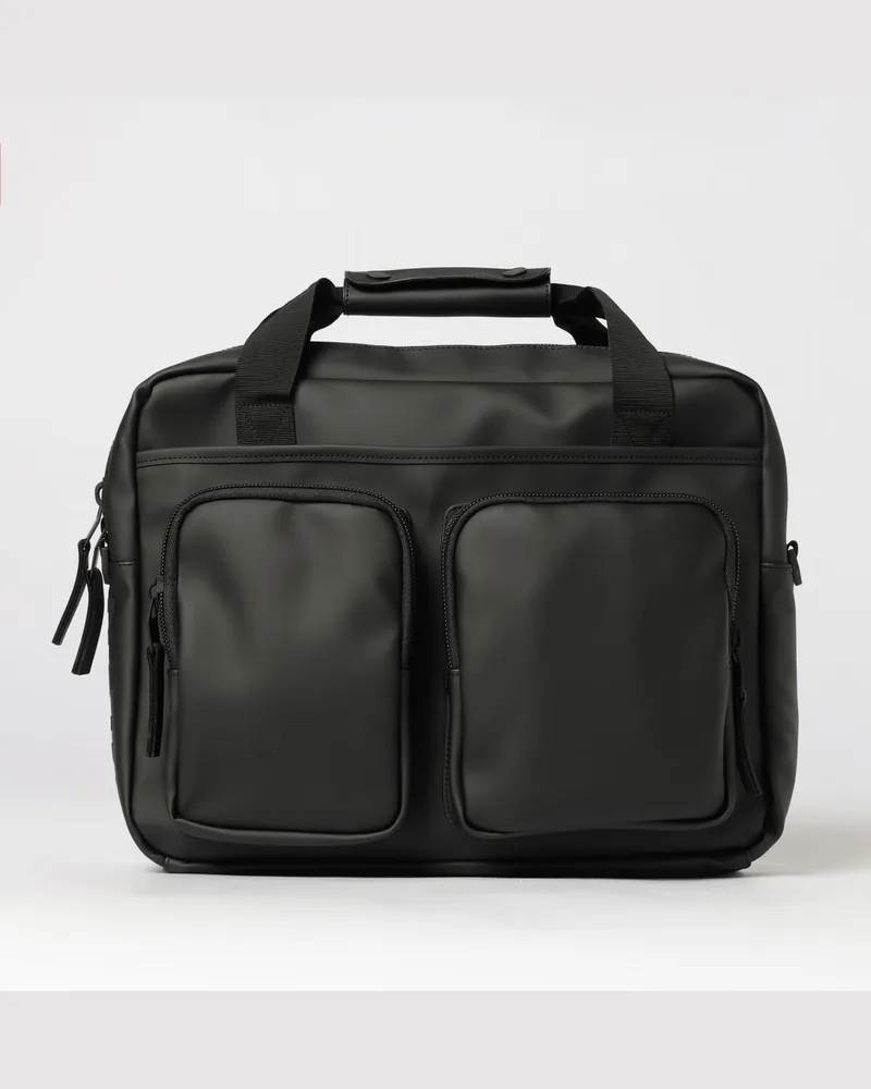 RAINS Rucksack herren Schwarz