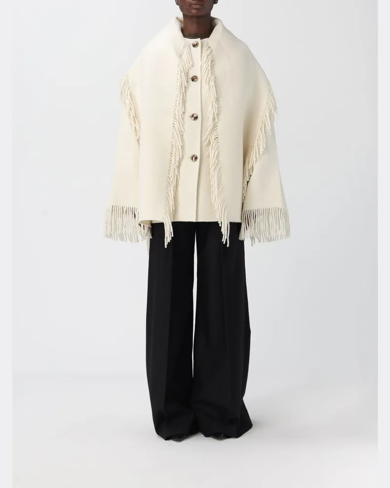 Totême Mantel damen Weiß