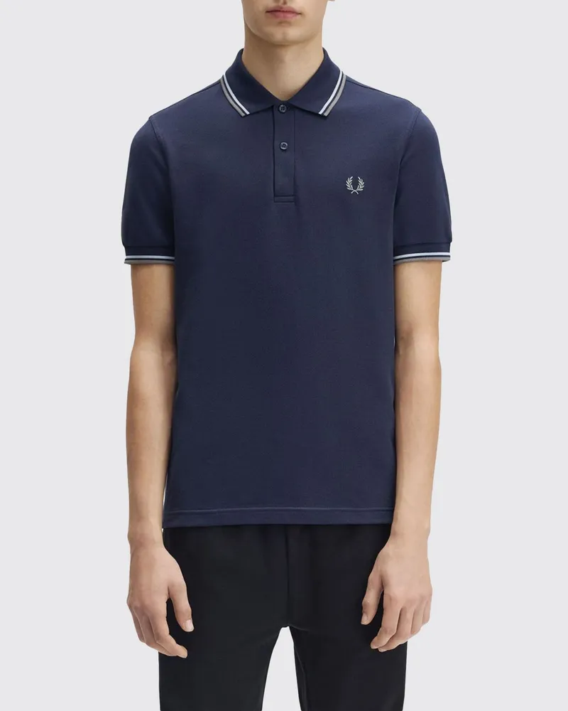 Fred Perry Polo herren Blau