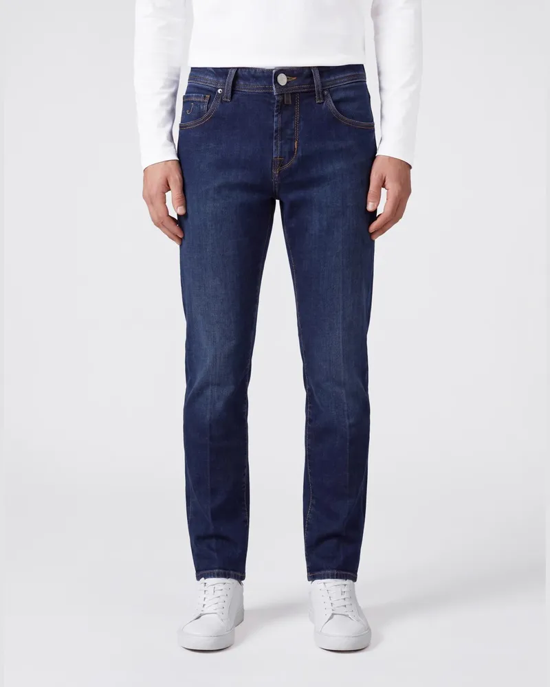 Jacob Cohën Regular-Fit Jeans Scott aus Stretch-Denim mit mittlerer Leibhöhe Denim