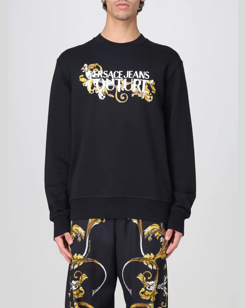Versace Jeans Sweatshirt herren Schwarz