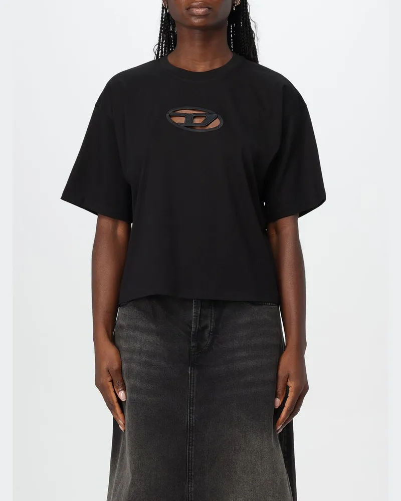 Diesel T-shirt damen Schwarz