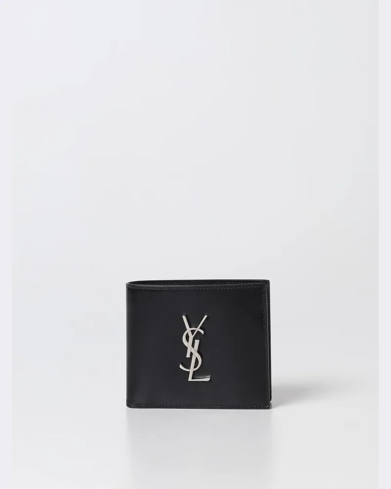 Saint Laurent Portmonnaie herren Schwarz