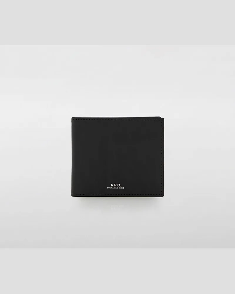 A.P.C. Portmonnaie herren Schwarz