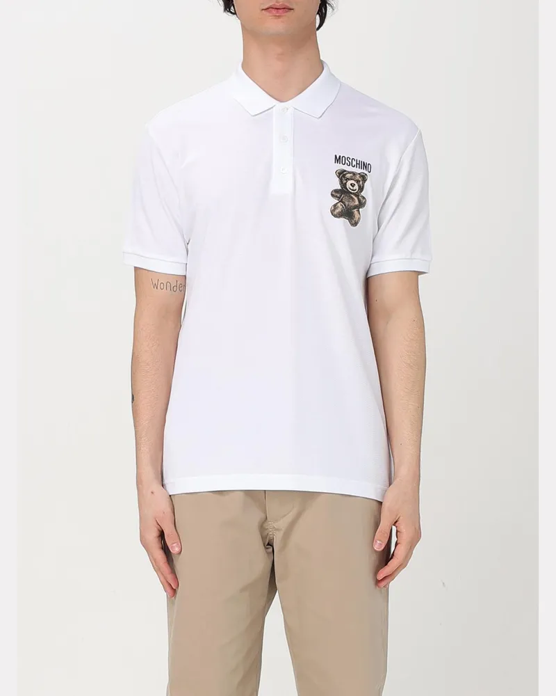 Moschino Polo herren Weiß