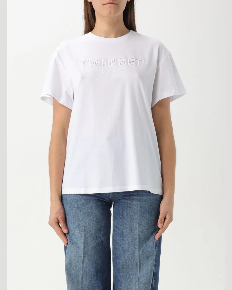 Twin-Set T-shirt damen Weiß