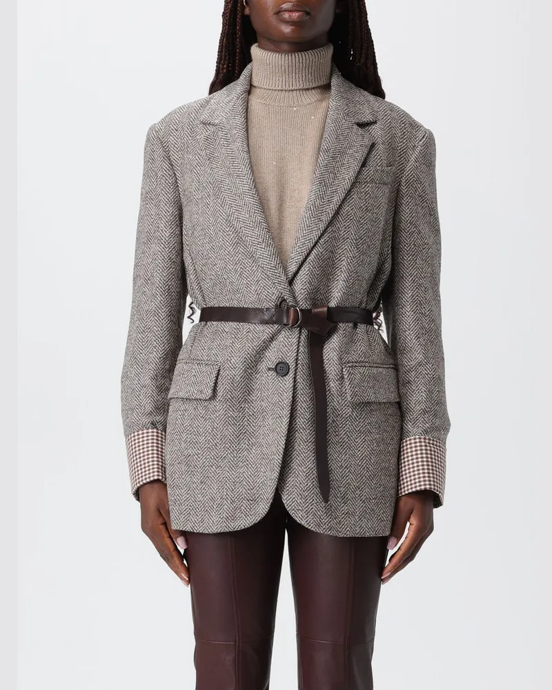 Brunello Cucinelli Jacke damen Braun