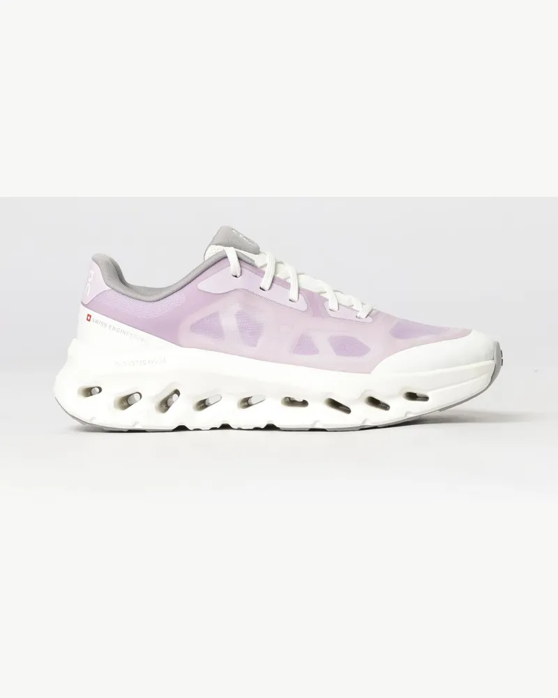 ON Atmungsaktive Cloudtilt Remix-Sneaker aus technischem Mesh Ivory