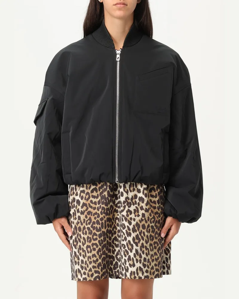 Ganni Jacke damen Schwarz