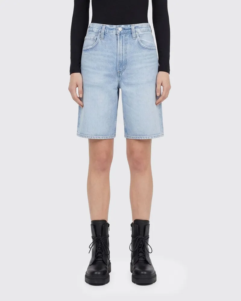 Citizens of humanity Shorts damen Blau