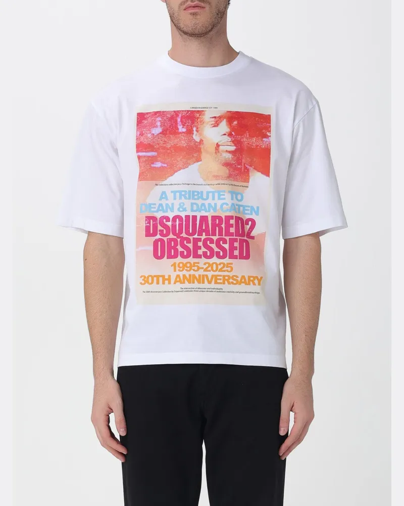 Dsquared2 T-shirt herren Weiß