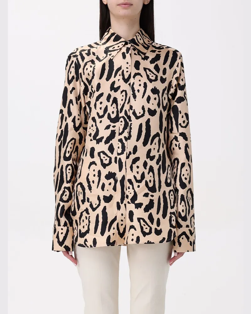 SPORTMAX Hemdbluse damen Camel