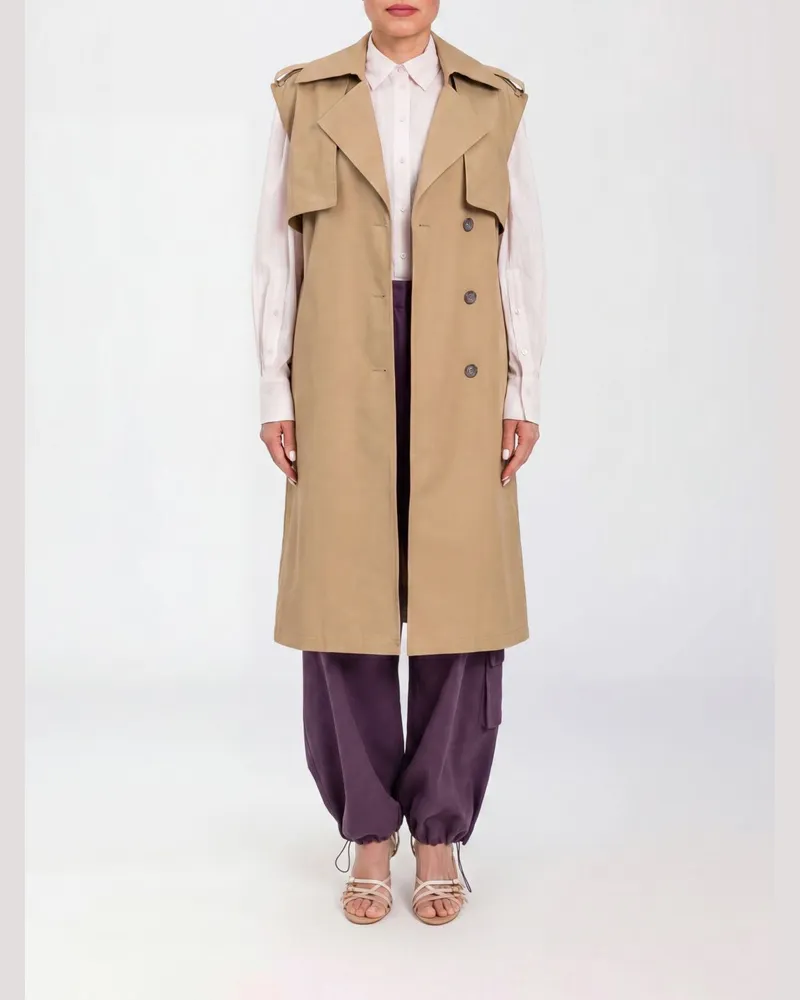 Twin-Set Kleid damen Beige