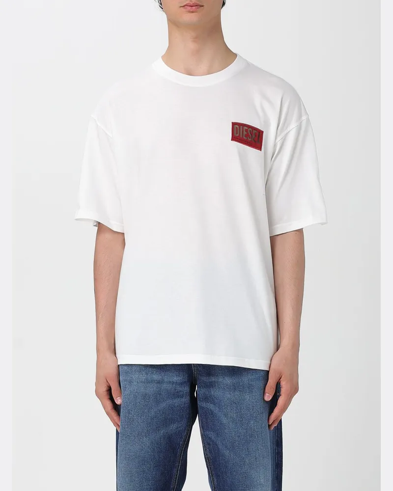 Diesel T-shirt herren Weiß
