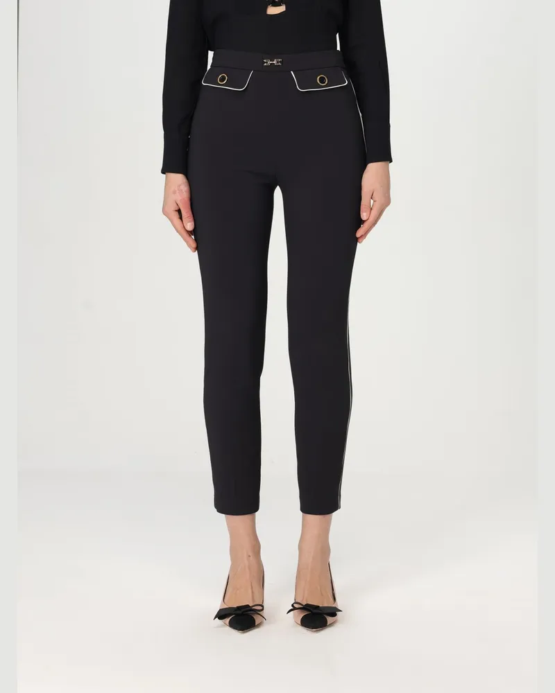 Elisabetta Franchi Hose damen Schwarz