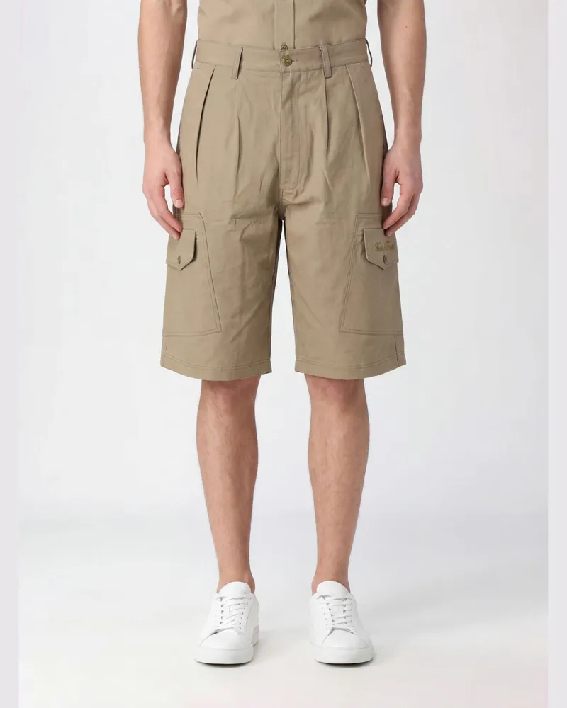 Family First Baumwoll-Cargoshorts Grün