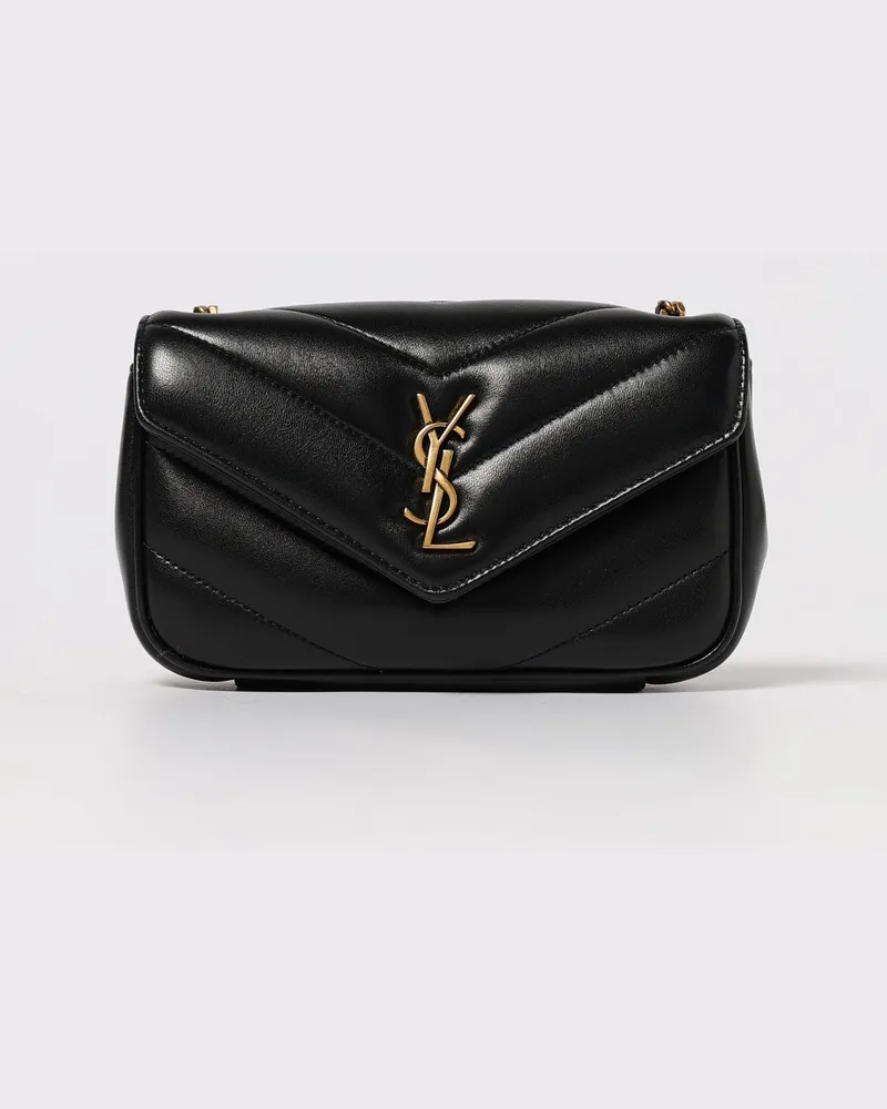 Saint Laurent Schultertasche damen Schwarz