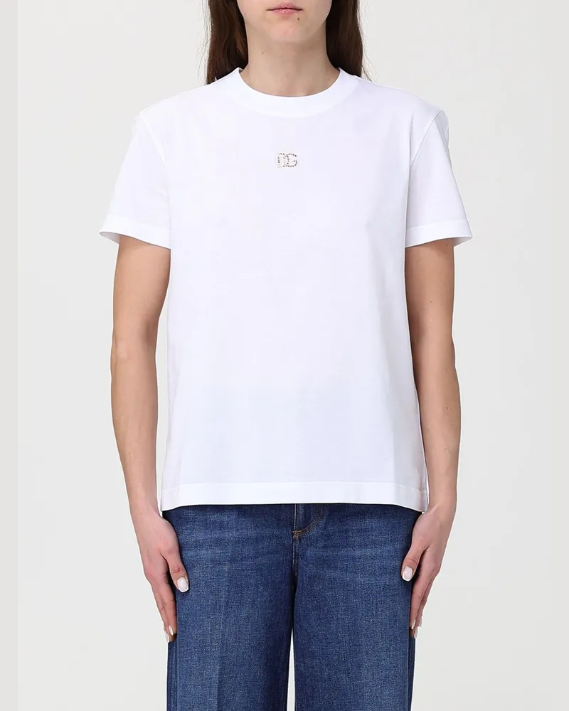 Dolce & Gabbana T-shirt damen Dolce & Gabbana Weiß