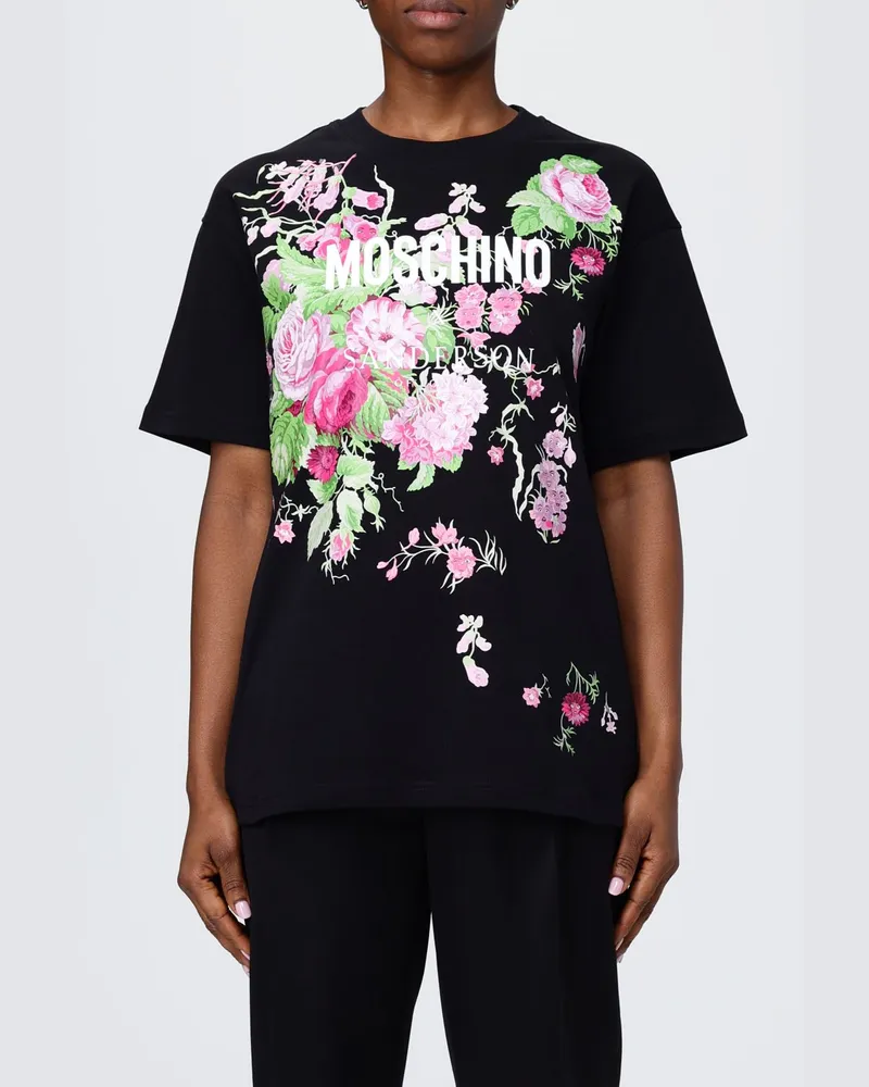Moschino T-shirt damen Schwarz