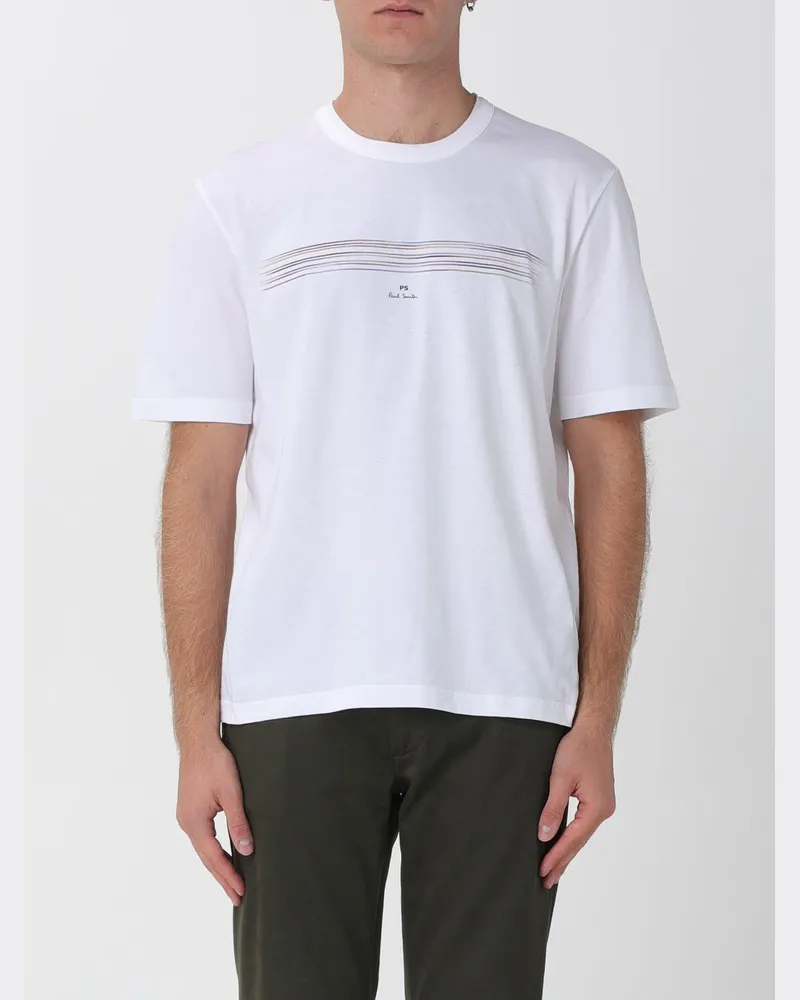 Paul Smith T-shirt herren Weiß