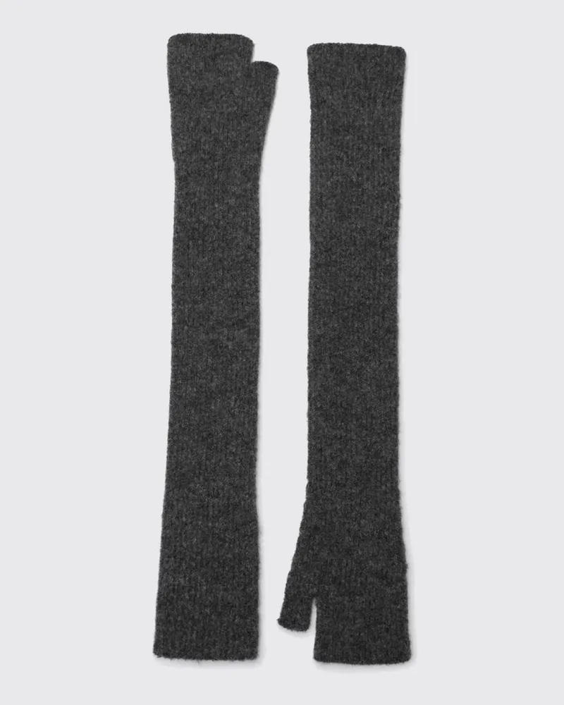 Roberto Collina Handschuhe damen Grau