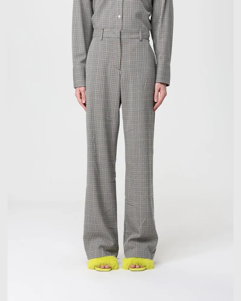 MSGM Hose damen Weiß