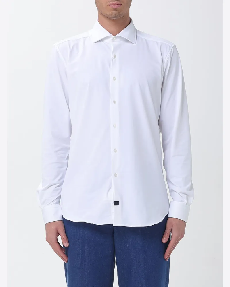 Fay Hemd herren Weiß