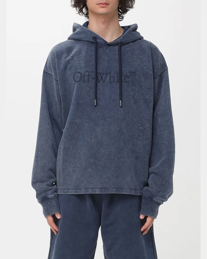 OFF-WHITE Sweatshirt herren Blau