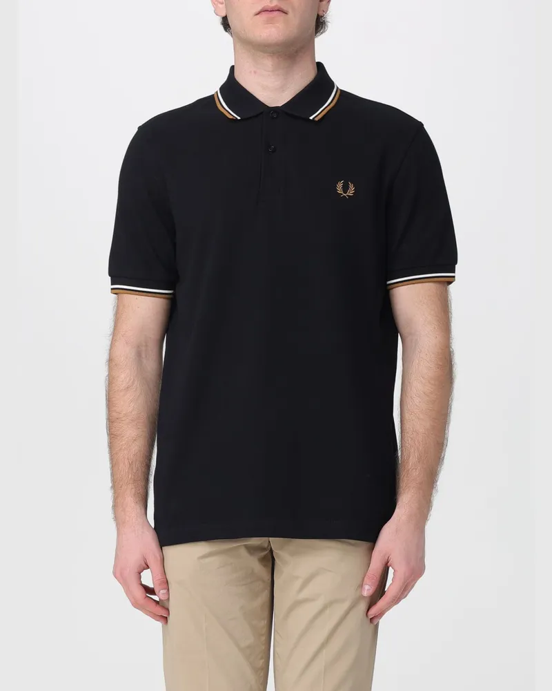 Fred Perry T-shirt herren Schwarz