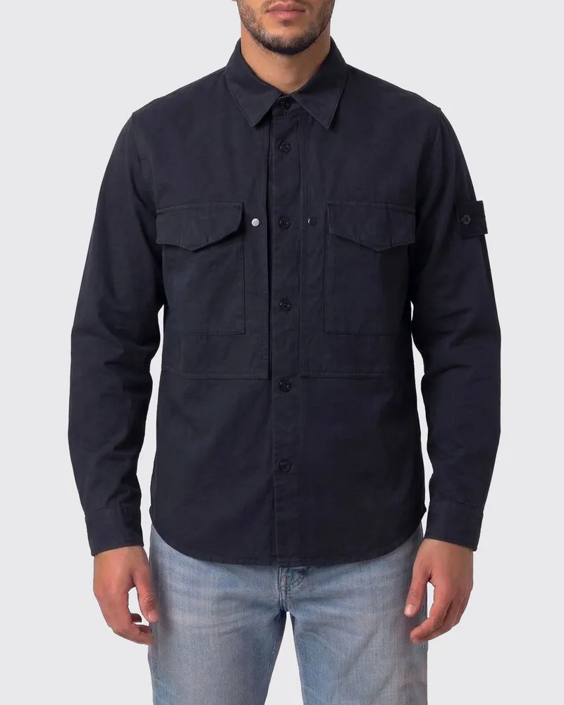 Stone Island Hemd herren Navy
