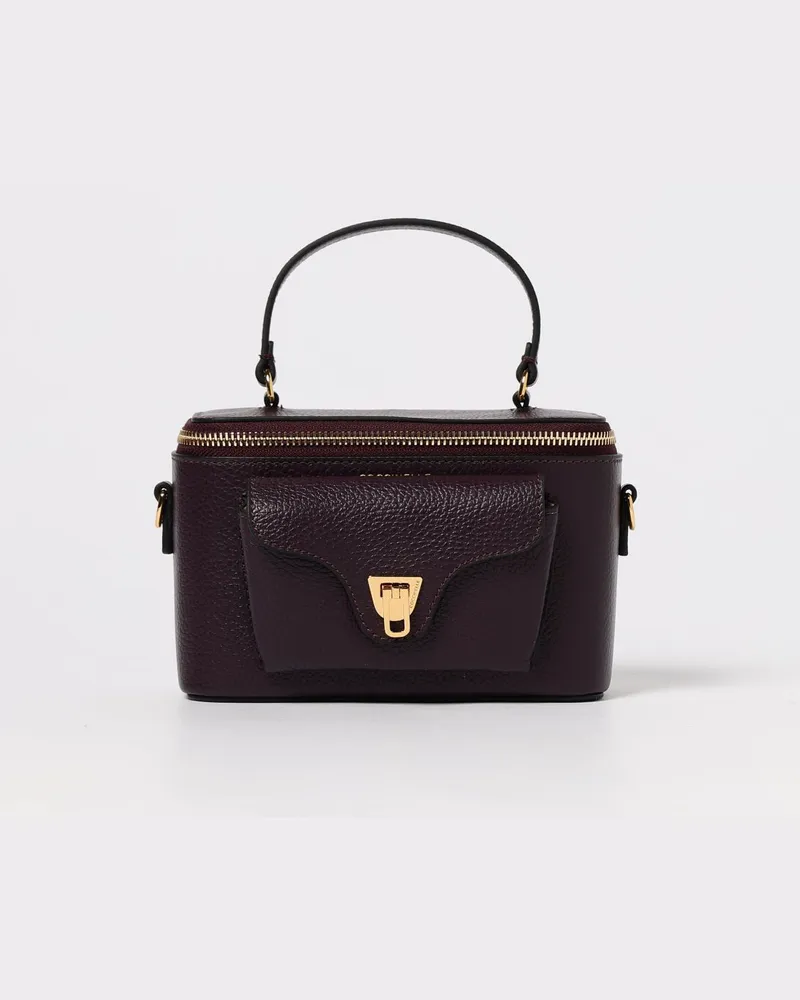 Coccinelle Schultertasche damen Pflaume