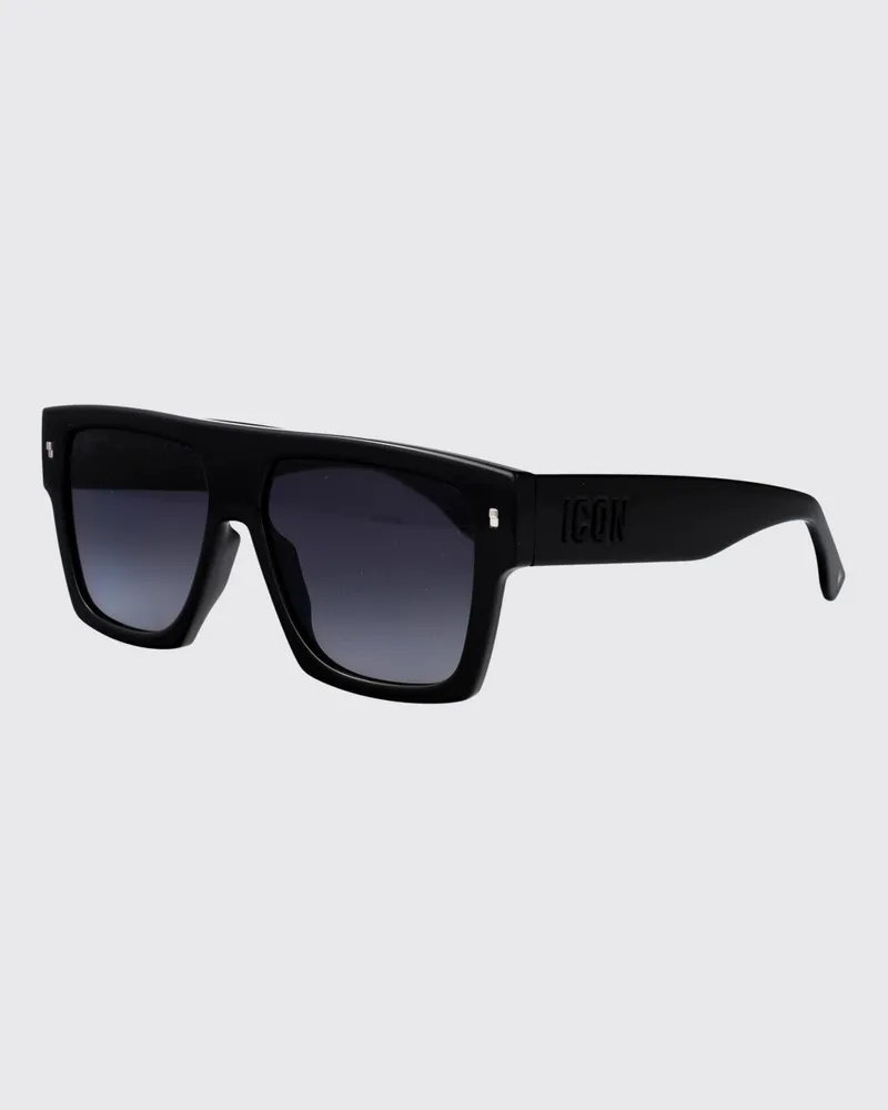 Dsquared2 ICON0030/S Icon Sonnenbrille aus Acetat Schwarz