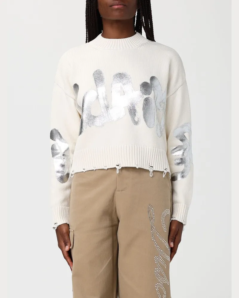 DISCLAIMER Pullover damen Milch