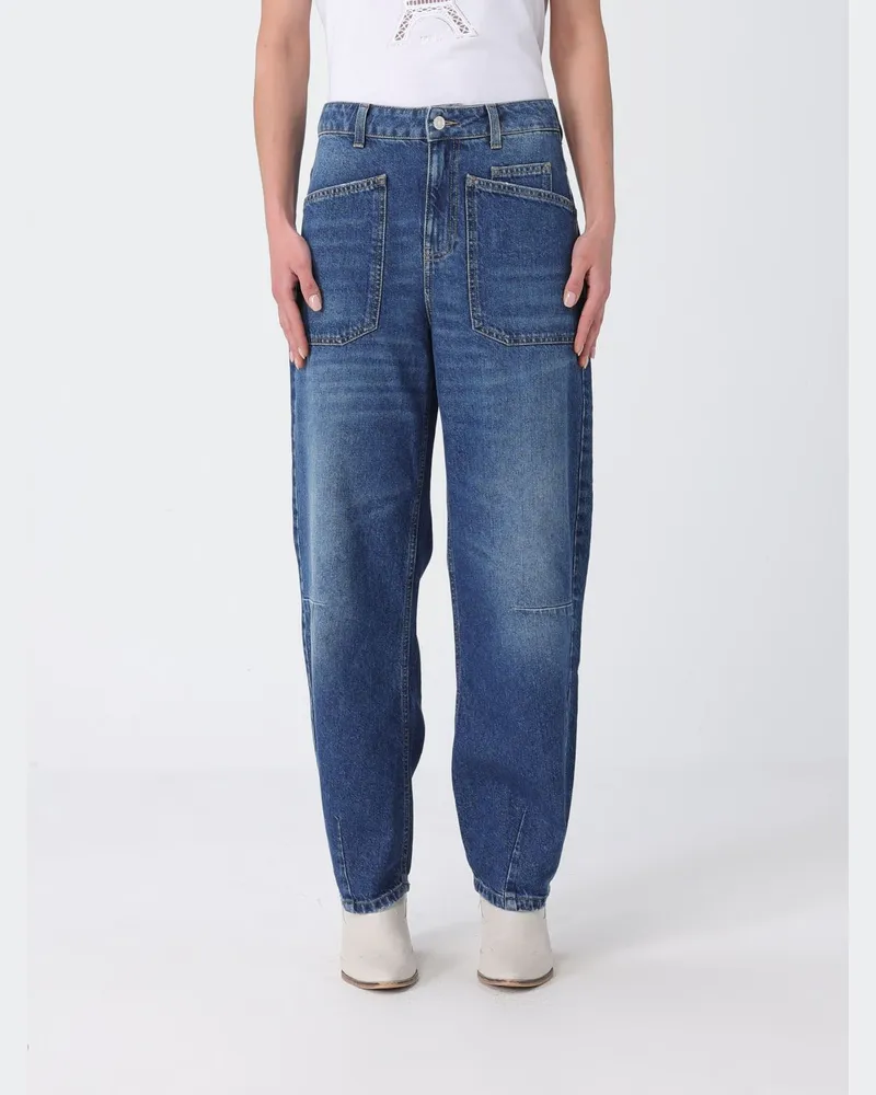 Liu Jo Denim Mom Fit Jeans Blau