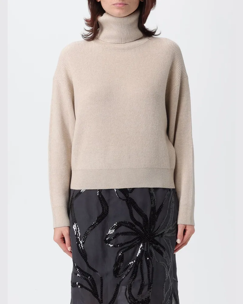 Brunello Cucinelli Pullover damen Sand