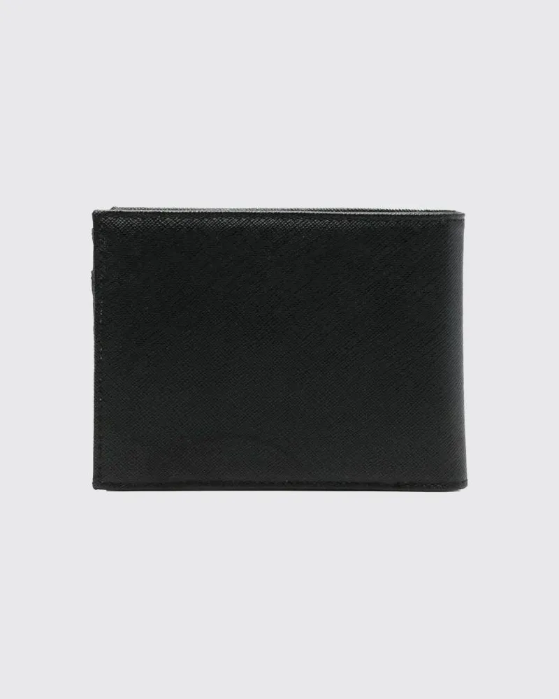 Emporio Armani Geldbörse aus Kunstleder Schwarz
