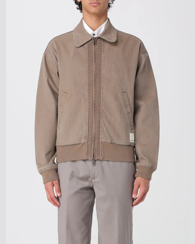 Emporio Armani Jacke herren Braun