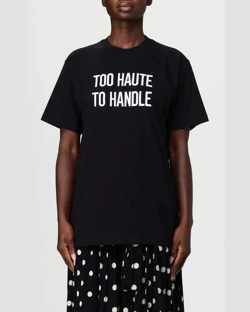 Moschino T-shirt damen Schwarz