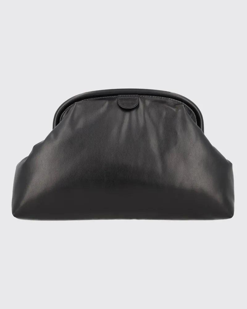 Stella McCartney Ausgestellte Falabella Clutch mit abnehmbarem Kettenriemen Schwarz