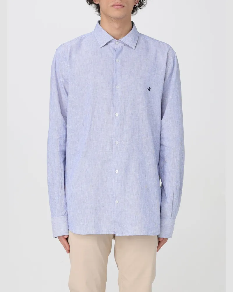 Brooksfield Hemd herren Blau