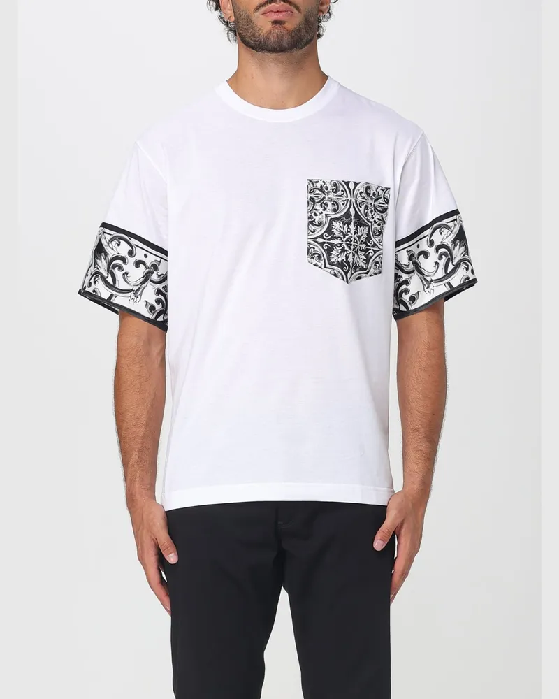Dolce & Gabbana T-shirt herren Dolce & Gabbana Weiß