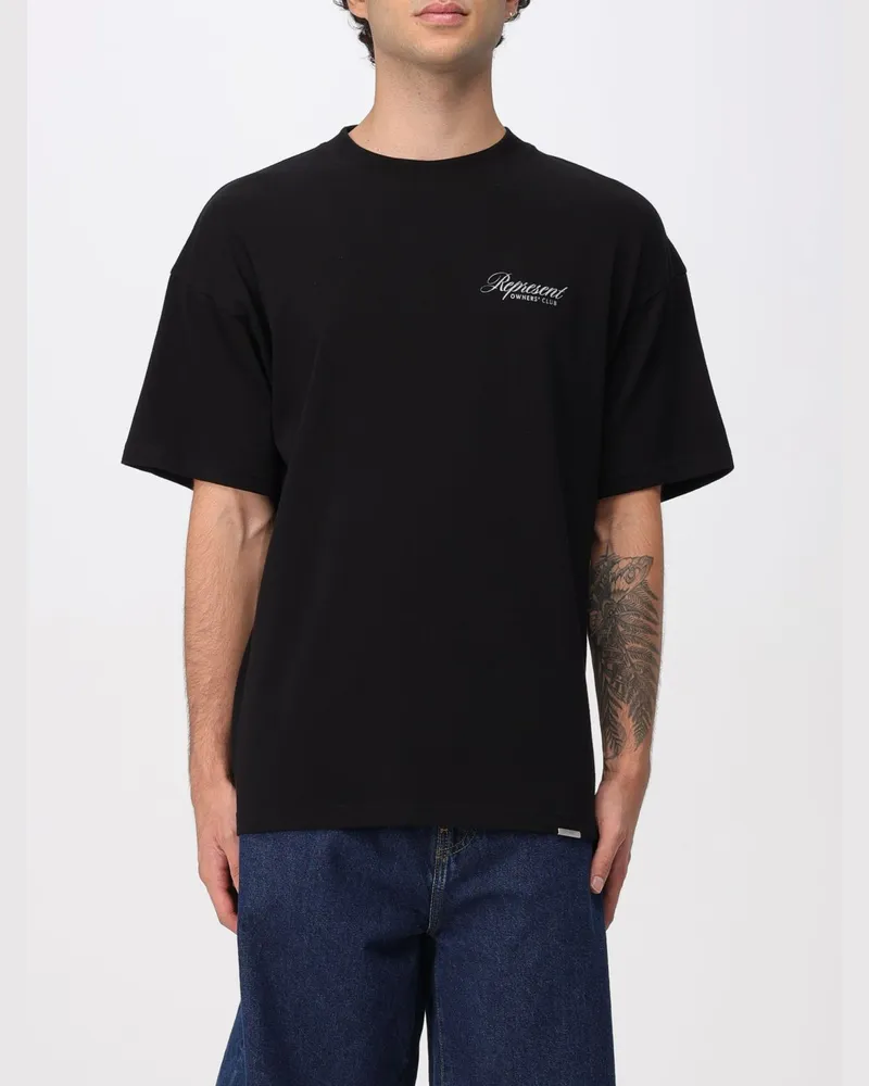 REPRESENT T-shirt herren Schwarz