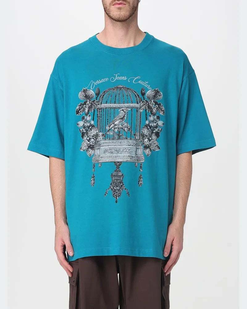 Versace Jeans T-shirt herren Grün