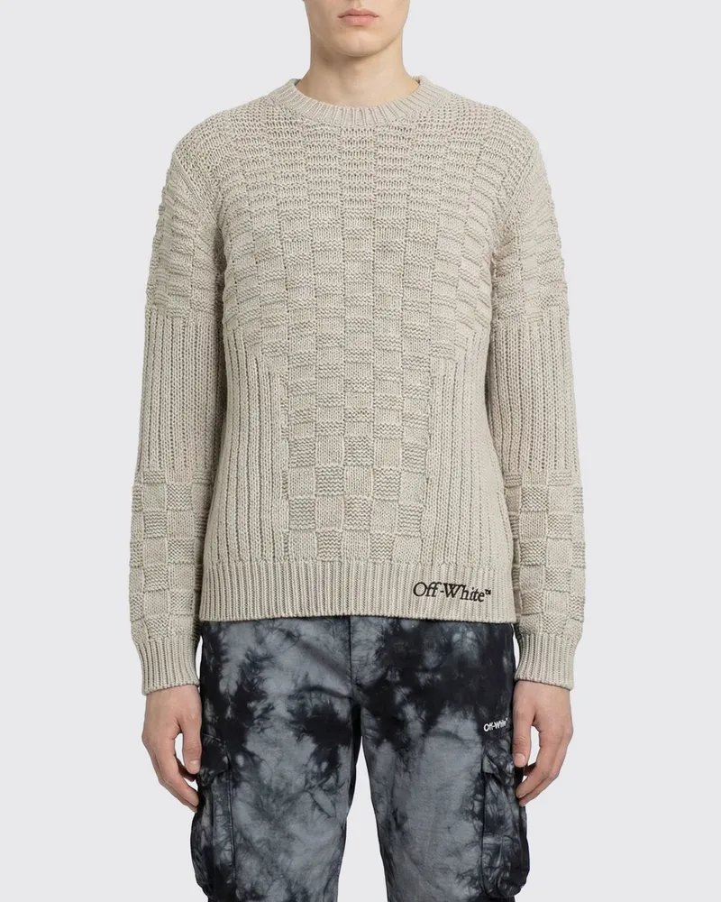 OFF-WHITE Pullover herren Grau