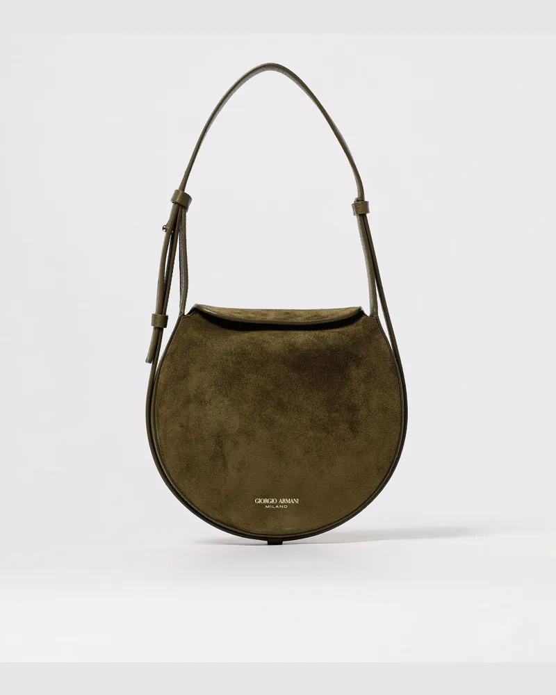 Giorgio Armani Schultertasche damen Kaki