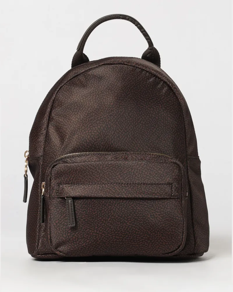 Borbonese Rucksack damen Braun