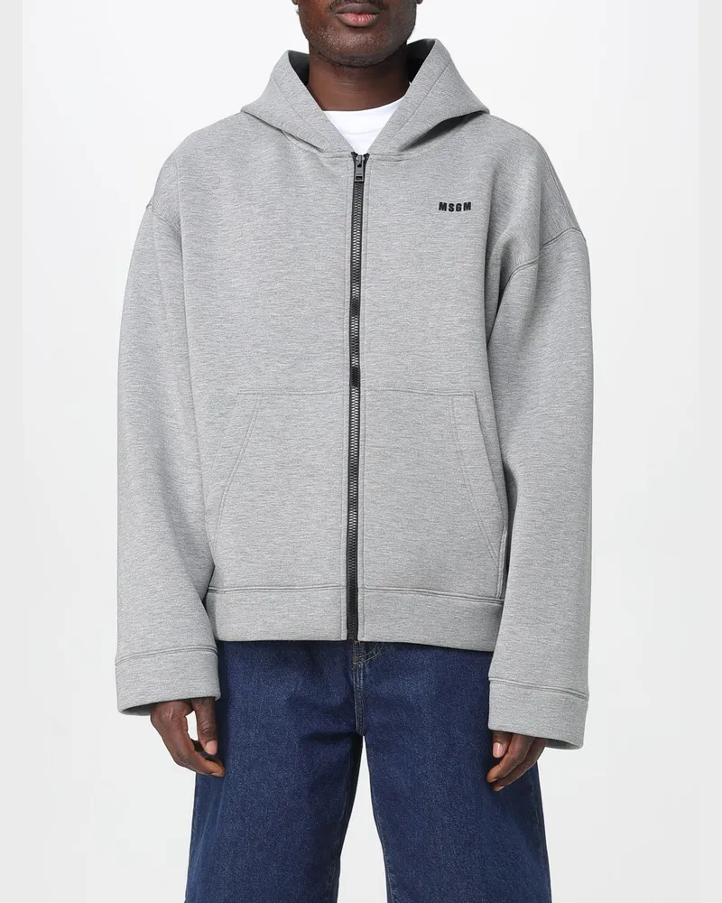 MSGM Sweatshirt herren Grau